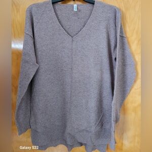 NEW Brown Cozy Long Sleeve Sweater